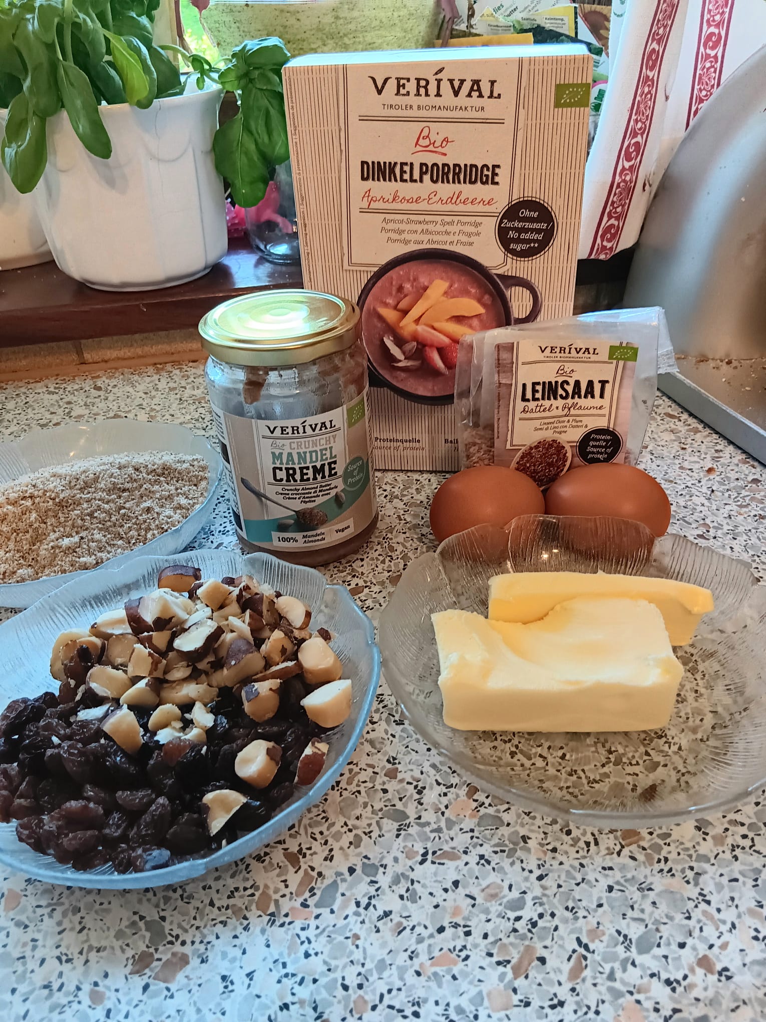 Porridge-Nuss-Kekse